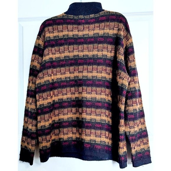 TUMI Men's Alpaca Sweater Size Large EUC - Picture 2 of 5